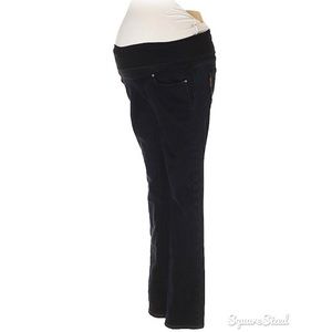 Paige maternity jeans. Black. Straightleg